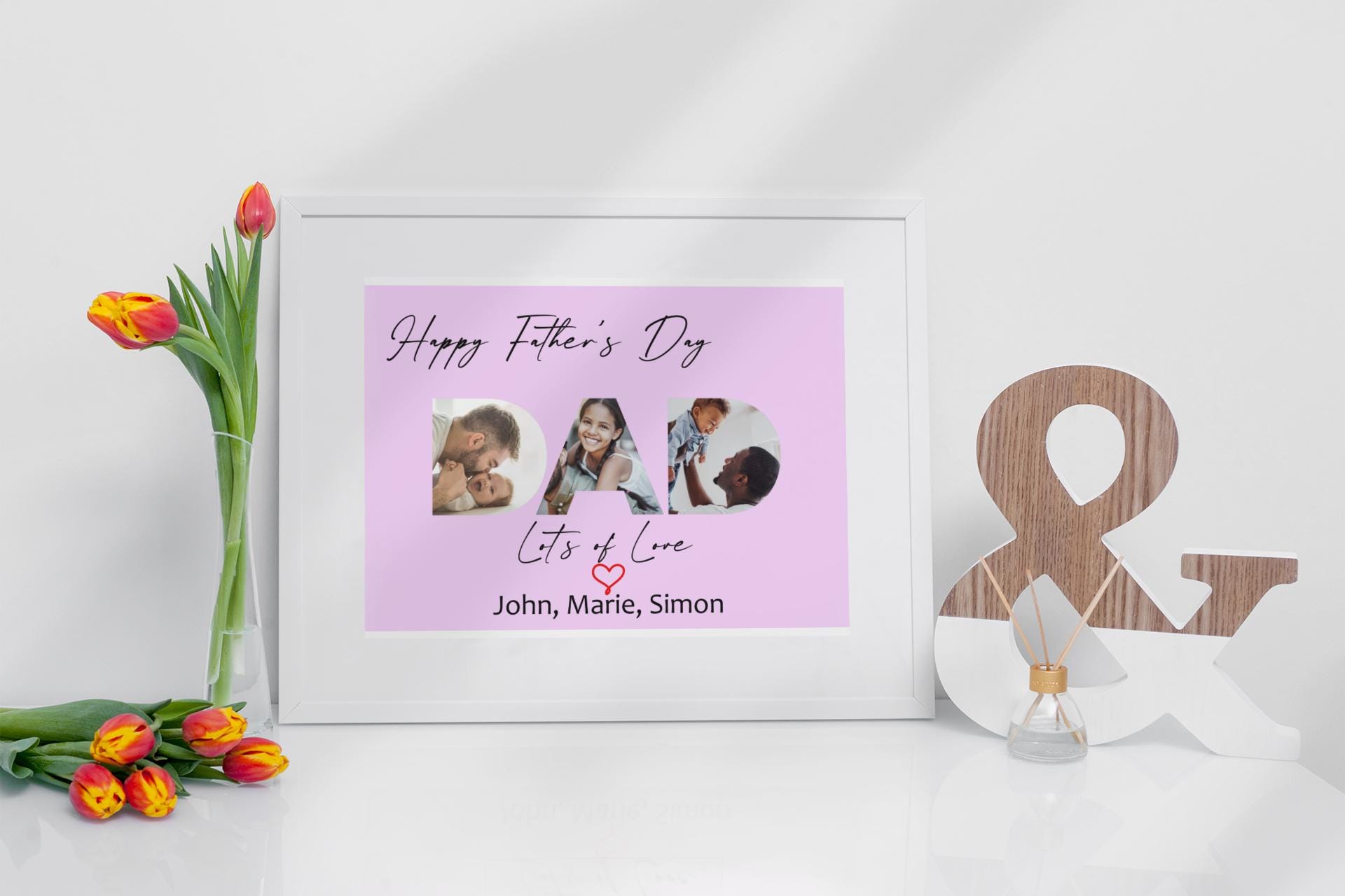 Happy Fathers Day - Personalised Poster Print - Image 4