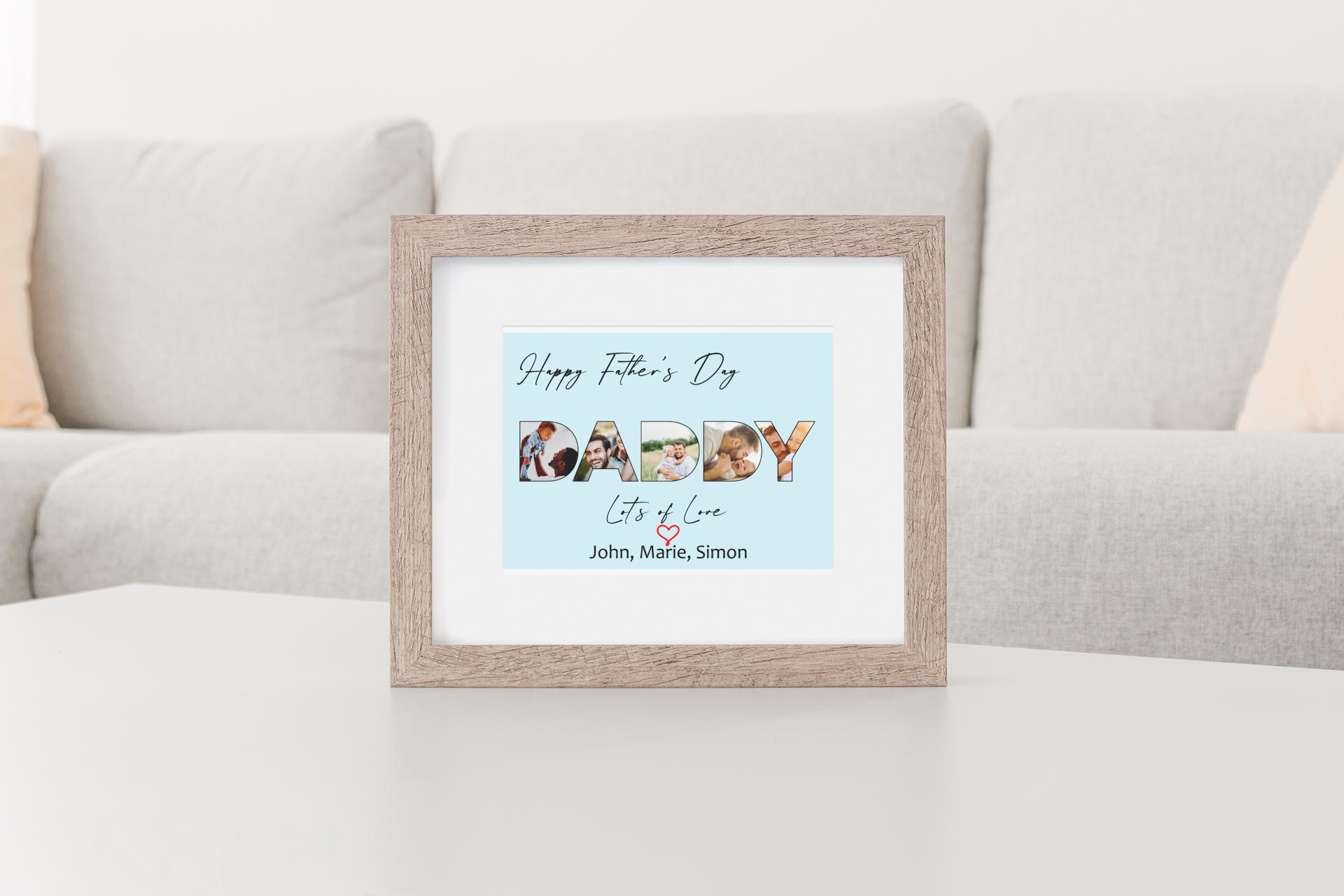 Happy Fathers Day - Personalised Poster Print - Image 6