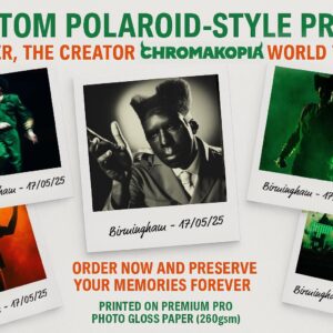 Custom Polaroid-Style Prints – Tyler, the Creator Chromakopia World Tour (10 Photos)