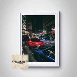 A3 Print - Tokyo Street Legends – Night Drive