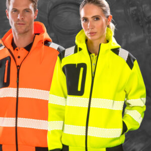 Recycled Safe‑Guard Zipped Safety Hoody