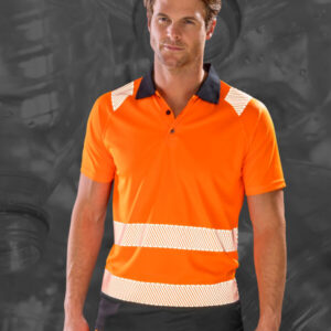 Recycled Safe‑Guard Safety Polo Shirt