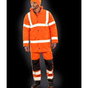 Core Hi‑Vis Safety Motorway Coat